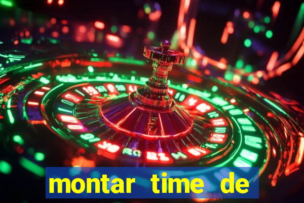 montar time de futebol site